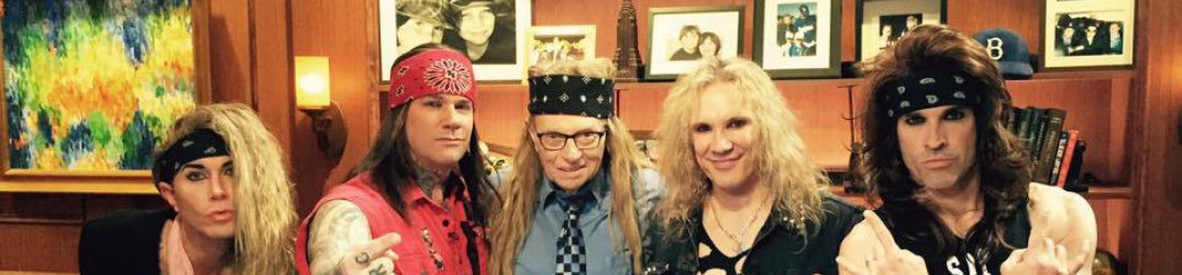 Steel Panther: video dell’apparizione al ‘Larry King Now’