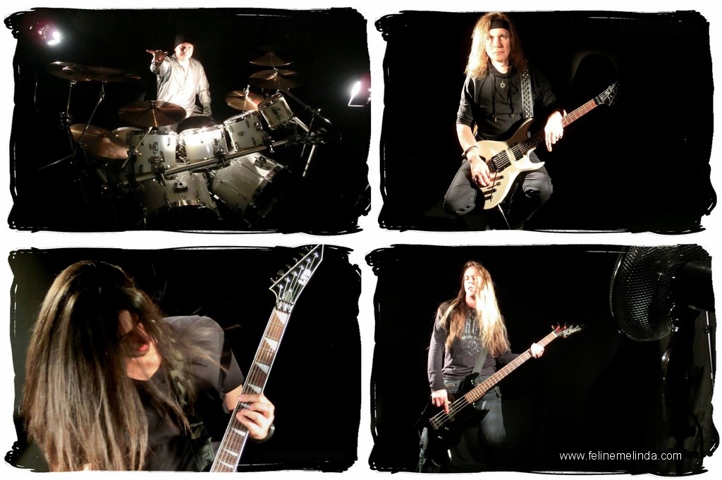 Feline Melinda   shoots of video clip Luna  My Love
