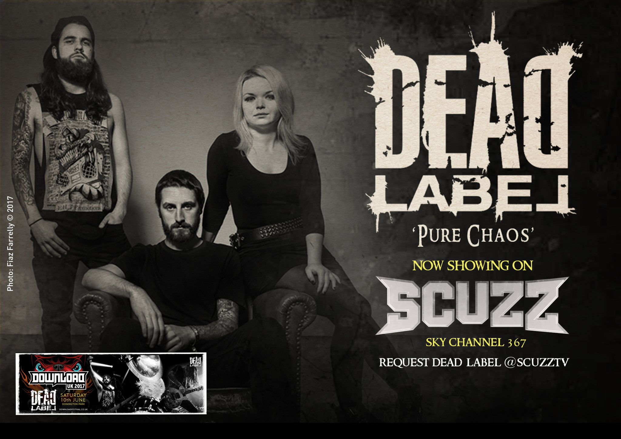 DEAD LABEL    SCUZZ TV 'PURE CHAOS' PROMO