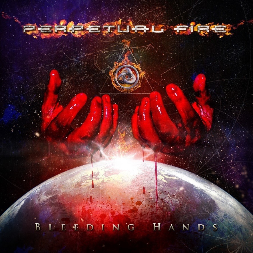 perpetual fire bleeding hands