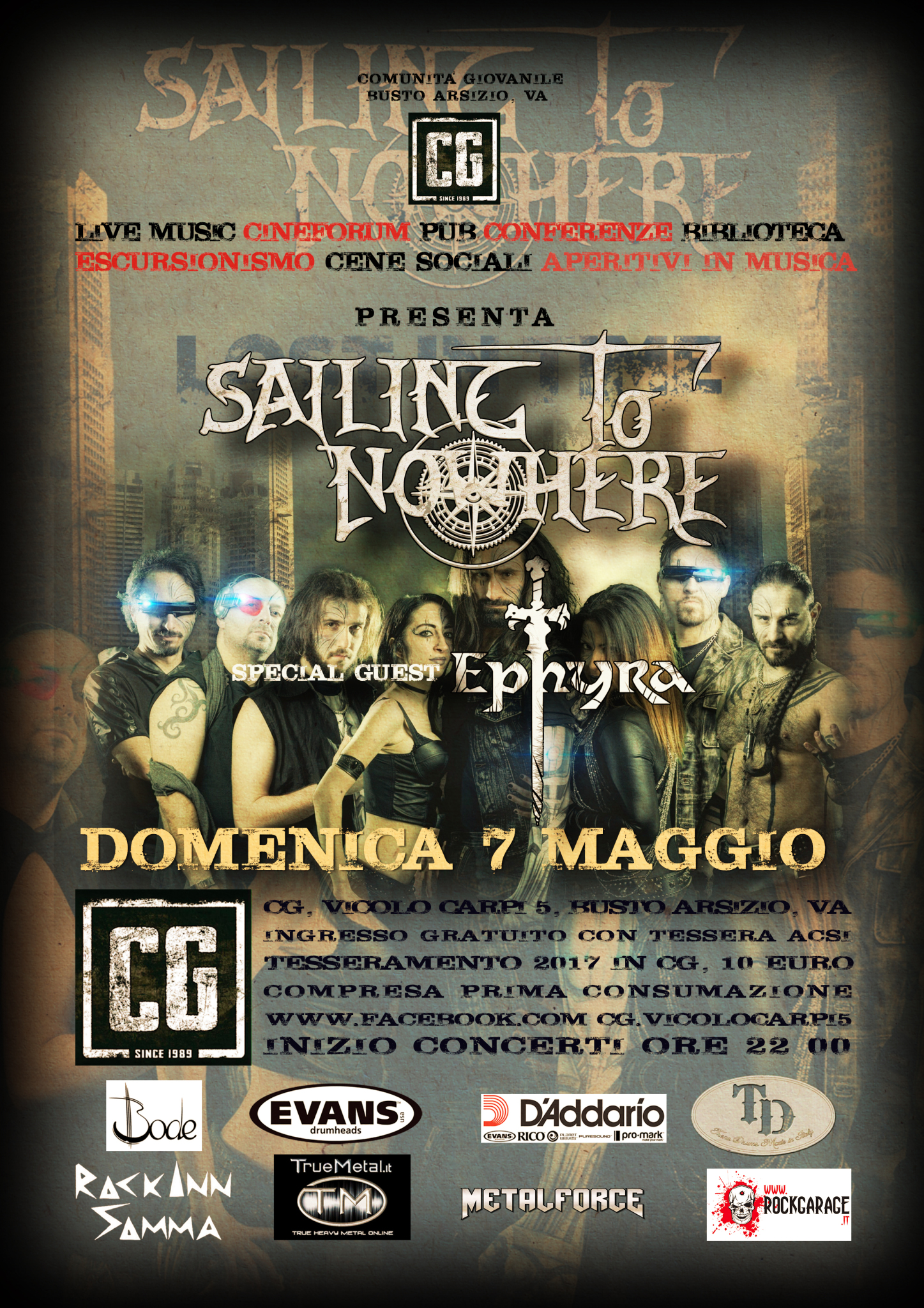 live 7 maggio