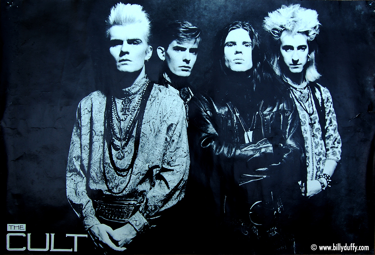 The Cult retail poster 1986