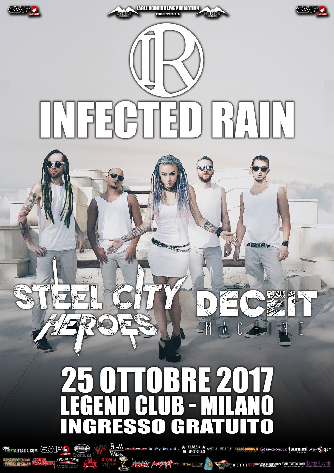 infected rain locandina legend ingresso gratuito 2