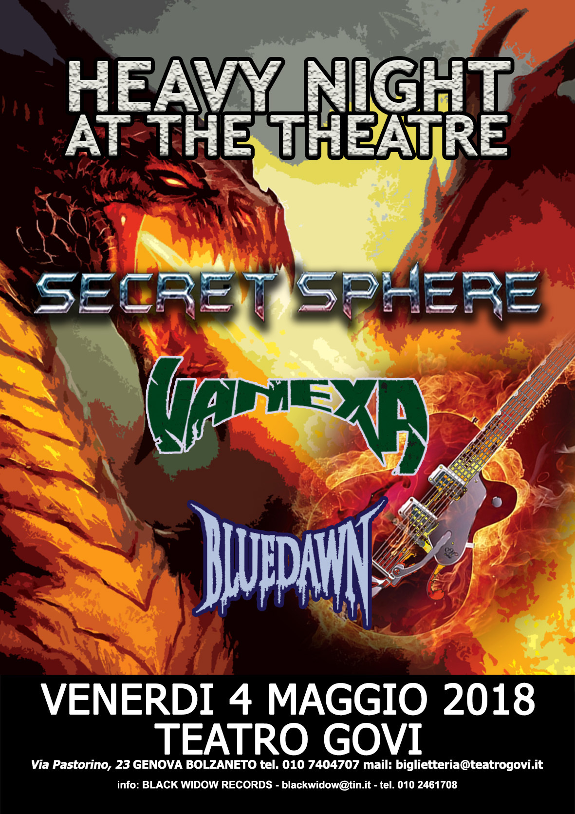 HEAVY NIGHTGOVI 4 MAGGIO