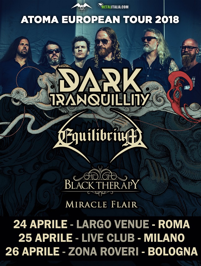 Dark Tranquillity Italy 2018 promo1a