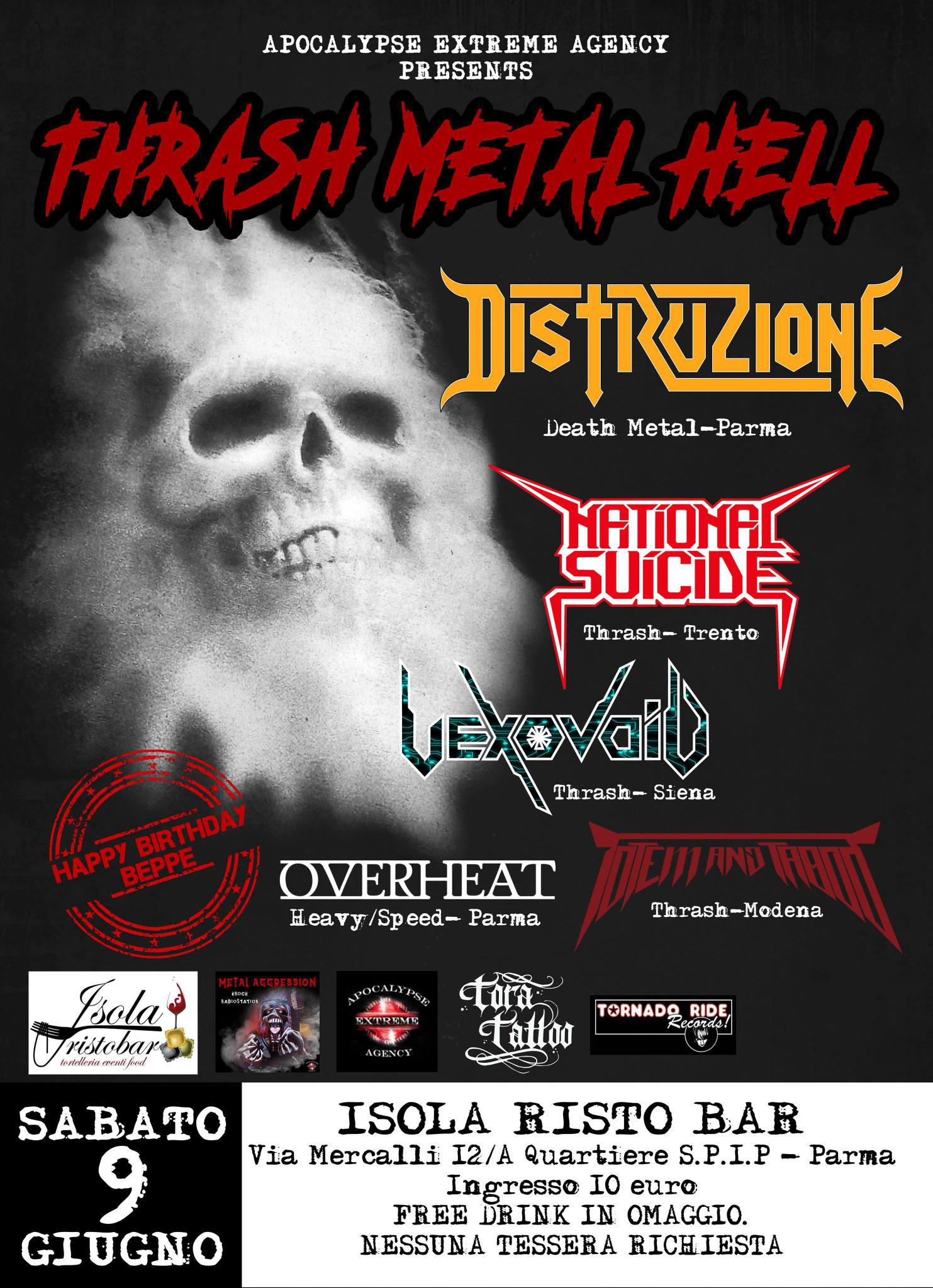 Thrash metal Hell Flyer