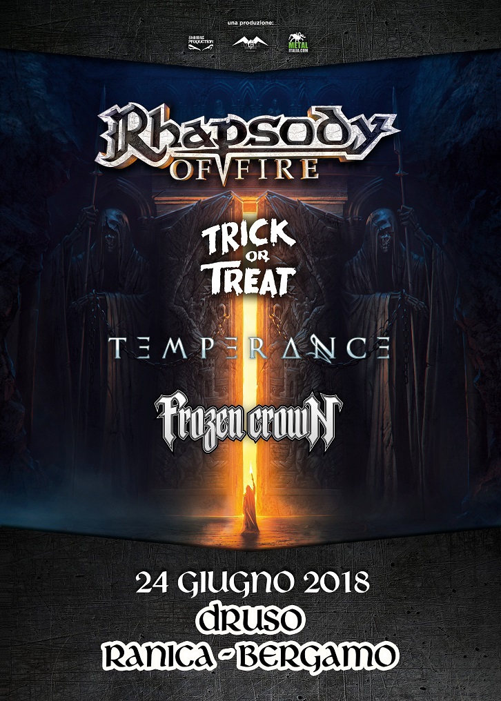 Rhapsody of fire druso promo web 2018