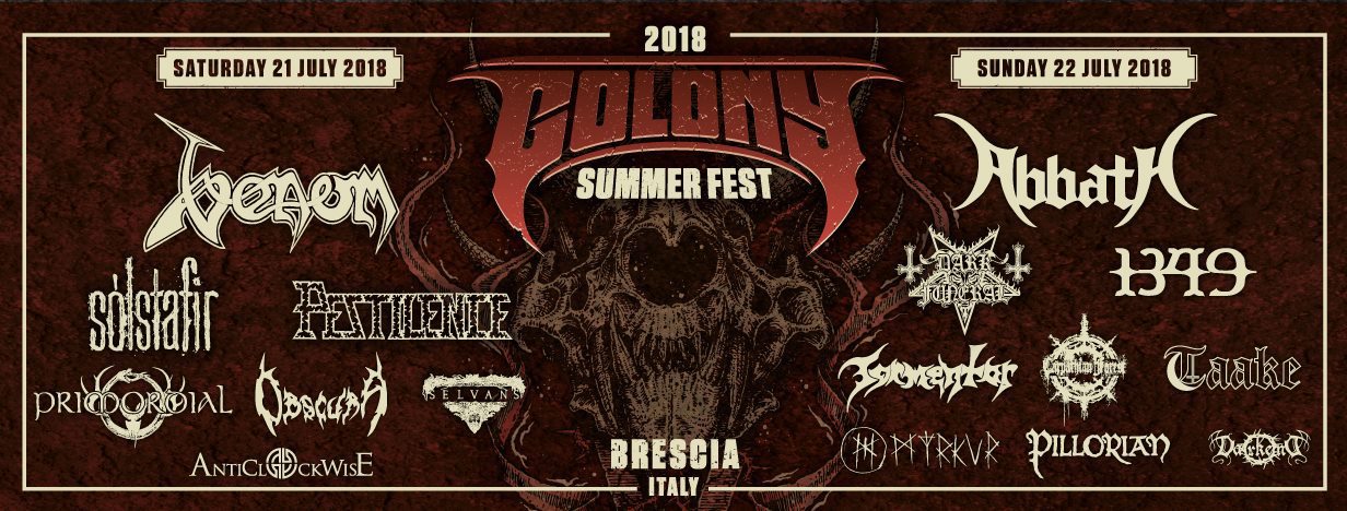 Colony Line up