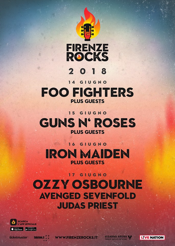 Firenze Rocks Locandina