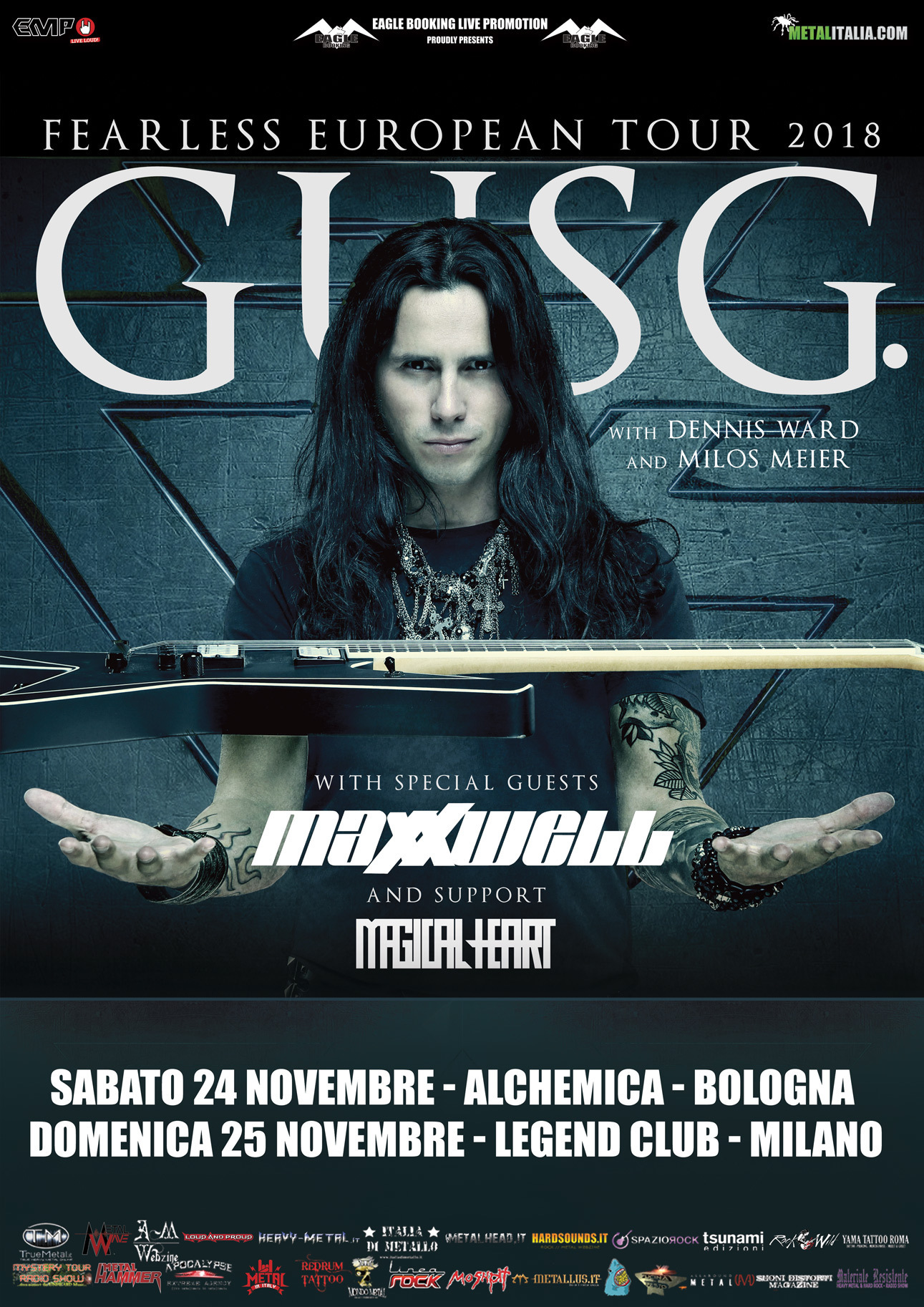 GUSG locandina date