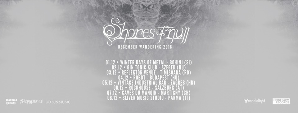 Shores of Null tour Flyer