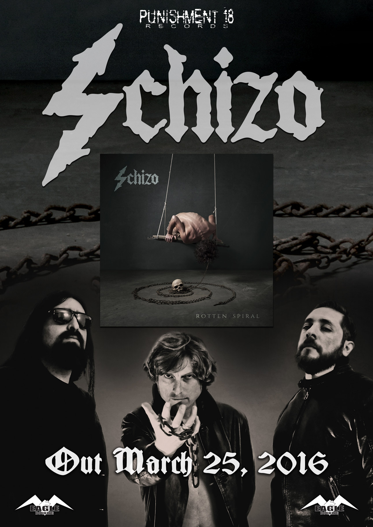 schizo rotten spiral release date promo web