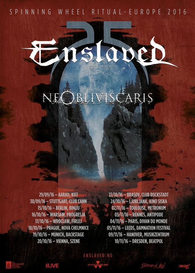 enslavedspinningwheeltourposter