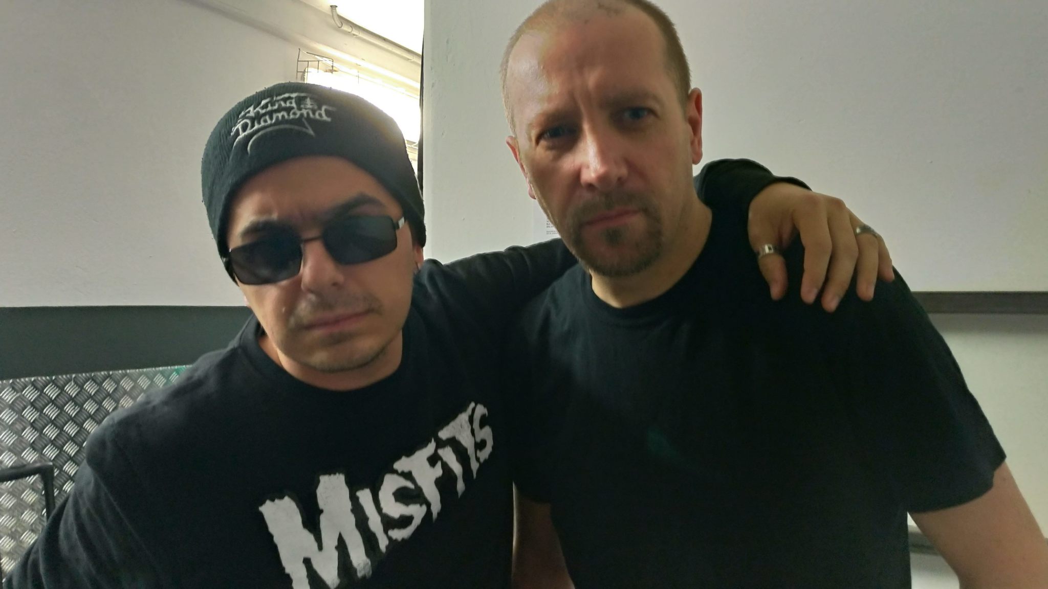 Mickey con Nick Holmes