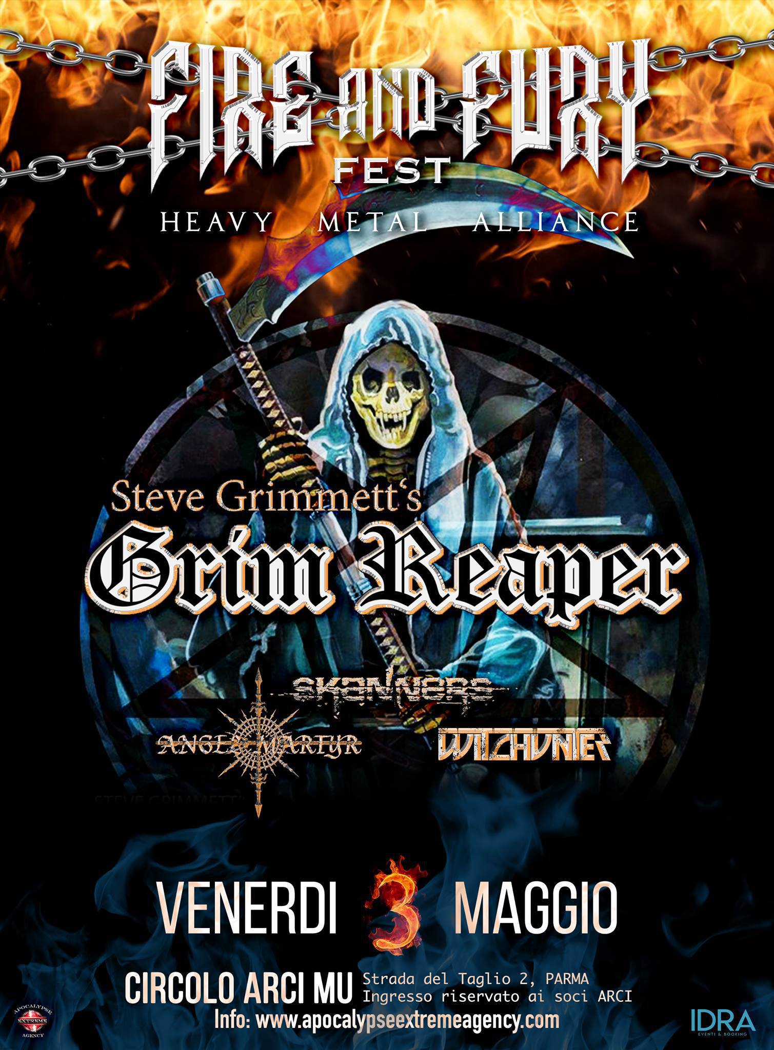 Fire and Fury Fest Flyer