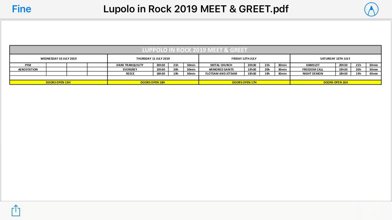 meet and greet