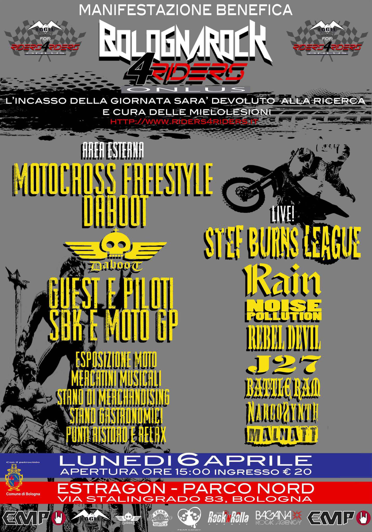 Bologna Rock 4 Riders promo web