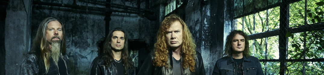 Megadeth: ufficializzate le date del tour mondiale a supporto del nuovo album “Dystopia”