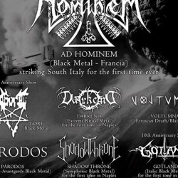 Cult Of Parthenope 2017 @CellarTheory Live, Napoli