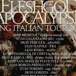 Fleshgod Apocalypse @ Hi Hat Play Live, Collecorvino (PE)