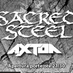 Loud and Proud Night – Sacred Steel + Axton @ Circolo Libero Pensiero (LC)