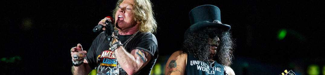 Guns N’ Roses: il videoclip del tour nordamericano