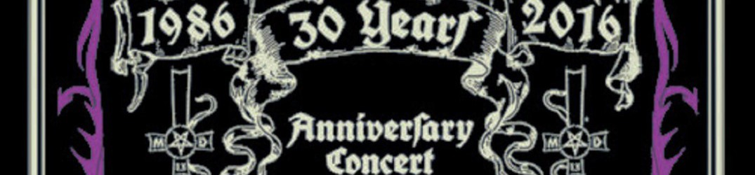 Mortuary Drape: il DVD “Mortuary Drape – 30th Anniversary Concert (1986-2016)â€