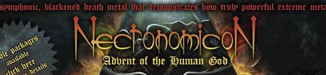 Necronomicon: prima traccia da “Advent Of The Human God”