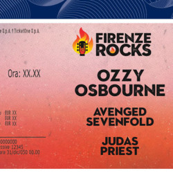 Ozzy Osbourne @ Visarno Arena – Parco delle Cascine – Firenze