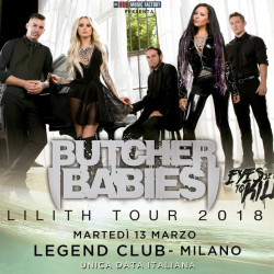 Butcher Babies @ Legend Club – Milano