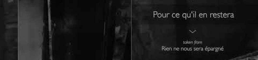 WuW: online la nuova track ‘Pour Ce Qu’il en Restera’