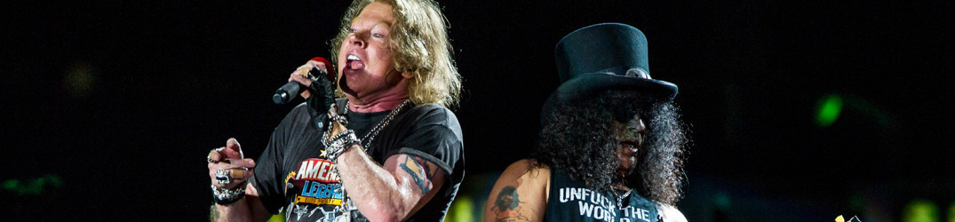 Guns N’ Roses: un concerto per chiudere la stagione 2018 di Formula 1