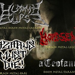 XIII Hill Metal Fest – aTeofania + Lazarus Must Die + Hopesend + Humanity Eclipse @Palazzetto dello Sport di Contrada Specchia, Mottola