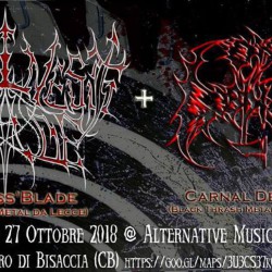 Stillness’ Blade + Carnal Destruction @Alternative Music Club – Montenero di Bisaccia (CB)