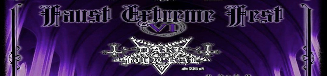 Faust Extreme Fest VI: headliner i Dark Funeral