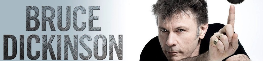 Iron Maiden: Bruce Dickinson in Italia per il suo tour parlato
