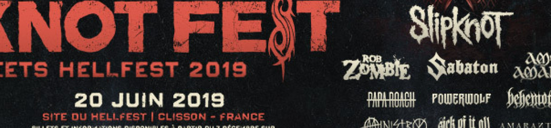Knotfest France: il festival degli Slipknot sbarca in Europa in collaborazione con l’Hellfest