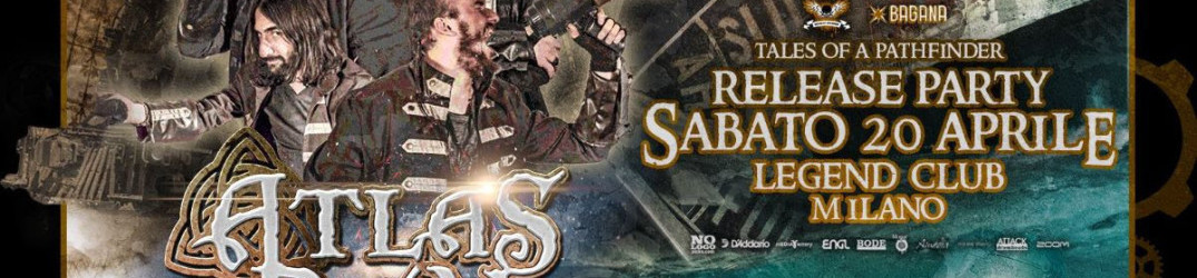 Atlas Pain: presentazione dal vivo del nuovo album “Tales of a Pathfinder”