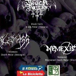 SvartMetall: Black Faith + Vilemass + Nemexist @Cliquè (Trani)