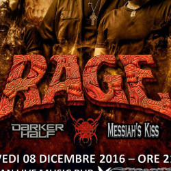 Rage (unica data italiana) @ Midian – Cremona