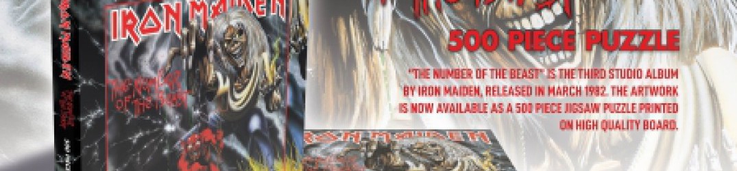 Zee Productions: arrivano i puzzle di Iron Maiden, Motörhead, Judas Priest e Slayer