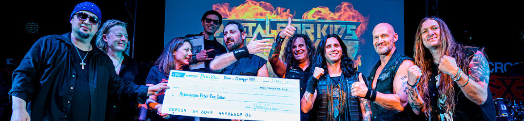 Metal For Kids United: note di coda ed estensione raccolta fondi