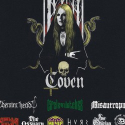 South of Heaven Fest: Coven, Demon Head, Circle of Witches & more @Teatro Lo Spazio, Roma
