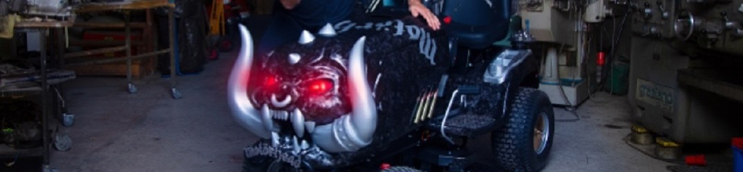 Motörhead: Mikkey Dee si fa customizzare un taglia erba con lo Snaggletooth