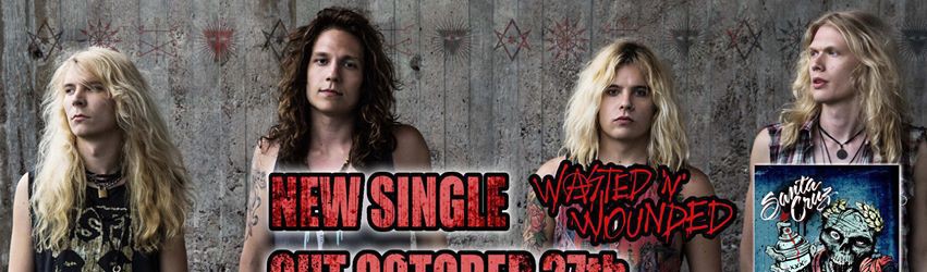 Santa Cruz: il video del nuovo singolo ‘Wasted ‘N’ Wounded’