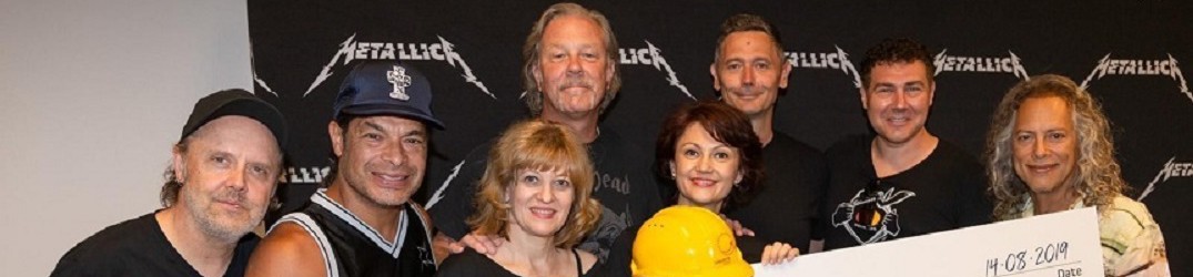 Metallica: donano 250.000 euro all’ospedale pediatrico oncologico Daruieste Viata