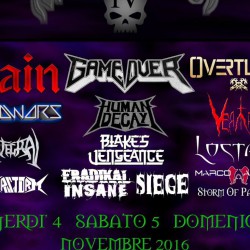 Mortesana Metal Fest w/Storm Of Particles,Overtures ecc @ The One Metal Live – Cassano D’Adda (MI)