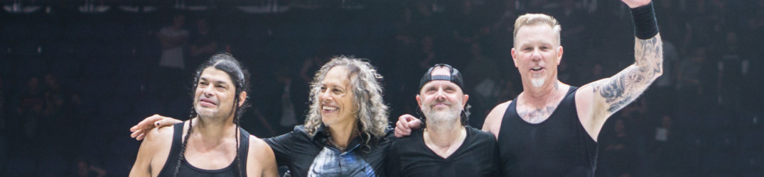 Metallica: da Bucarest il live video di ‘Ride the Lightning’