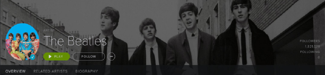 The Beatles: il 30% degli ascoltatori su Spotify sono giovani tra 18 e 24 anni