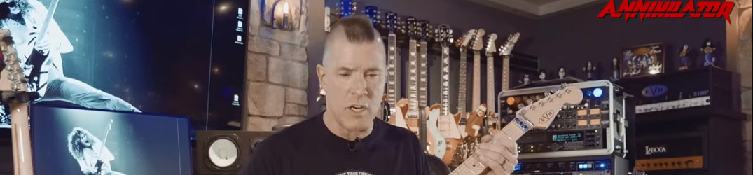 Annihilator: Jeff Waters, vi spiego come si suona ‘Stonewall’; c’è un che di Exodus e AC/DC
